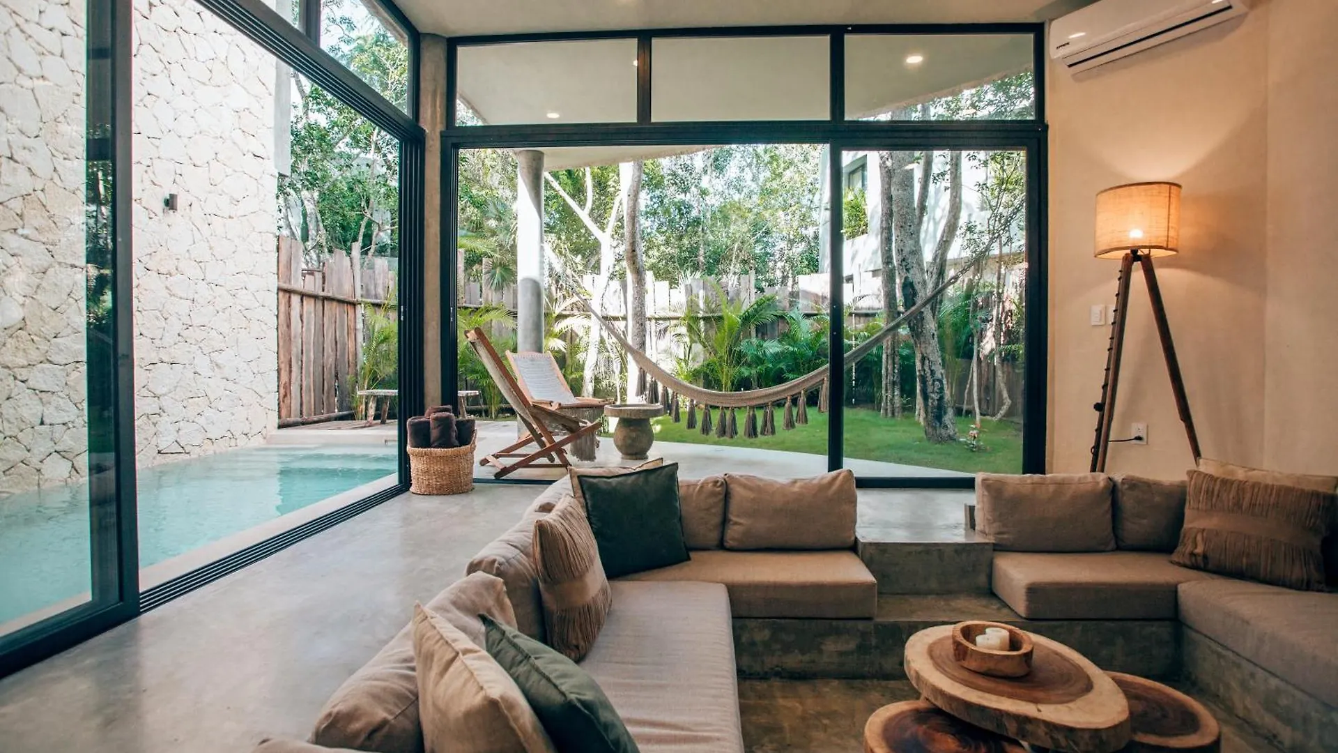 Luxury Jungle Villa-Pvt Pool -100Mbs- Concierge 8A Tulum Pueblo